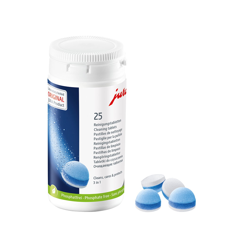 Jura reinigingstabletten 3-in-1 pot 25st