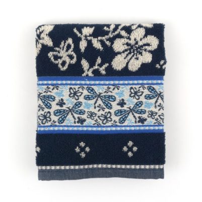 Bunzlau Castle Keukenhanddoek Dragonfly Dark Blue