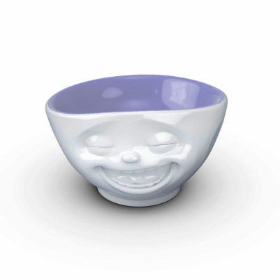 Tassen Schaal 500ml Laughing Paarse binnenkant
