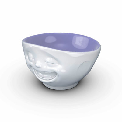 Tassen Schaal 500ml Laughing Paarse binnenkant