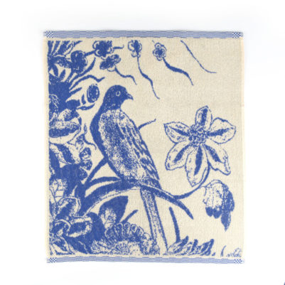 Bunzlau Castle Keukenhanddoek Delft Blue Bird