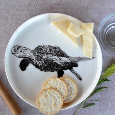 Marini Ferlazzo Bord Groene Zeeschildpad