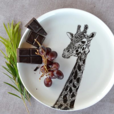 Marini Ferlazzo Bord West-Afrikaanse Giraffe