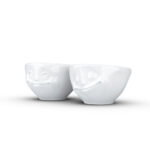 Tassen Schaaltjes 100ml Set 2 Dreamy & Happy