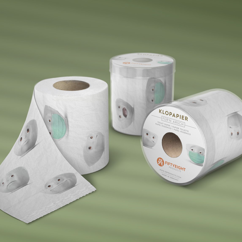 Tassen Toiletpapier