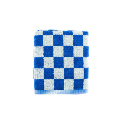 Bunzlau Castle Keukenhanddoek Block Royal Blue