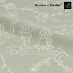 Bunzlau Castle x Van Gogh Museum Amandelbloesem Olijfgroen Theedoek