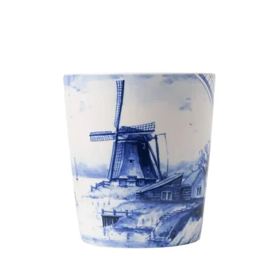 Heinen Delfts Blauw Mok Molen