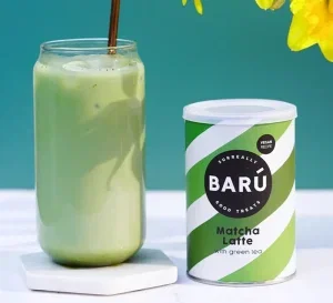 Baru matcha latte