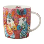 M+W Love Hearts Mok Zig Zag Zebras
