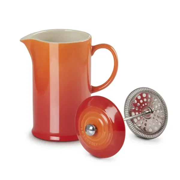 Le Creuset Cafetiere Oranjerood