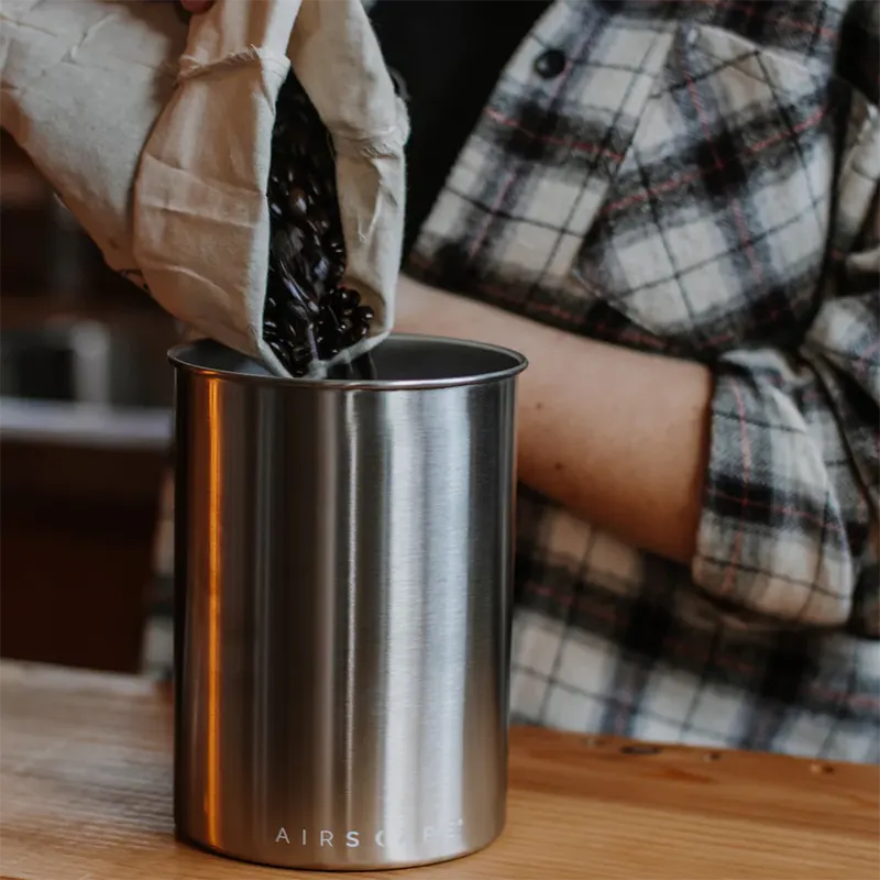 Airscape Voorraadbus Geborsteld Koper 250 Gram - Afbeelding 5