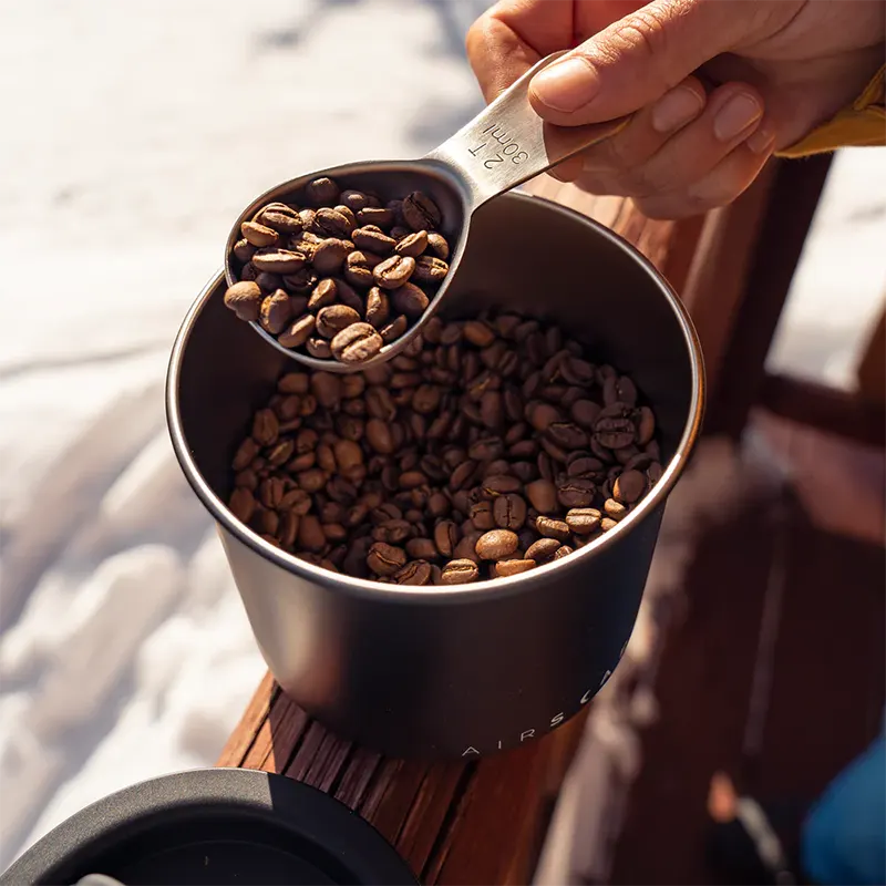 Airscape Voorraadbus Geborsteld Koper 250 Gram - Afbeelding 6