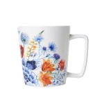 Heinen Delfts Blauw Mok Wildbloemen Bloemen-oase
